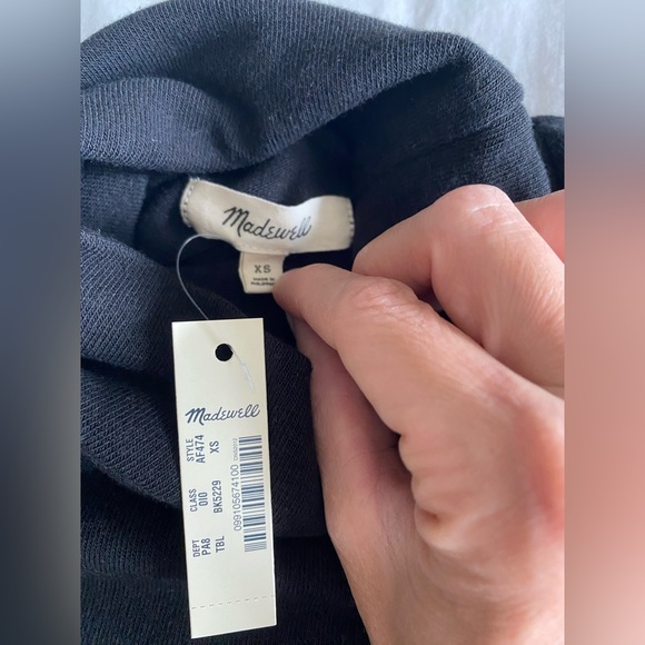 Madewell black turtleneck bodysuit NWT! - Picture 6 of 7